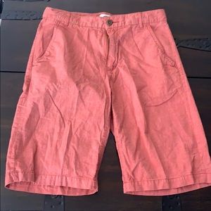 Red old navy boy shorts